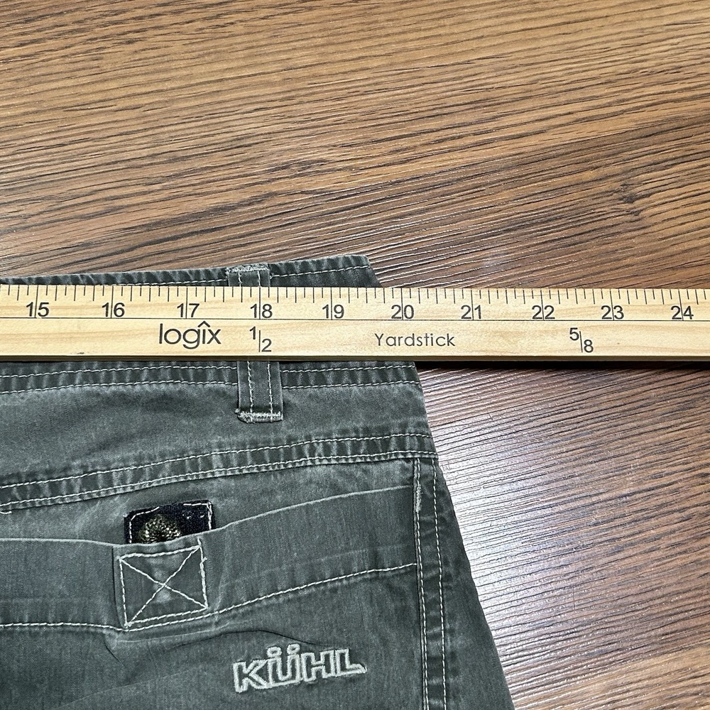 KUHL Ramblr Shorts Vintage Patina Dye Men's Size 40 Brown Cotton Nylon Hiking - Picture 10 of 11